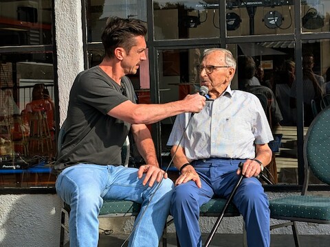 Willy Cherretté werd geïnterviewd door Steven Van Herreweghe.