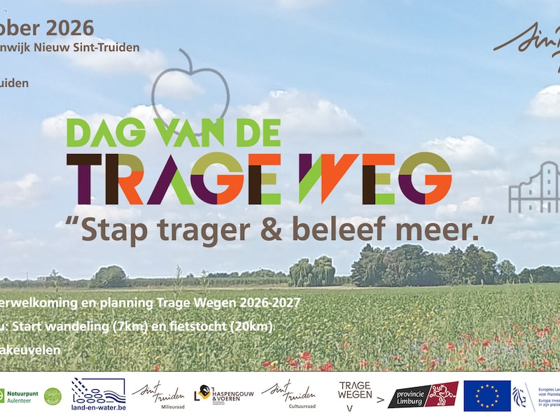 Sint-Truiden opent nieuwe groene verbinding tussen Volmolen en kasteeldomein Duras en lanceert BioBlitz Volmolen