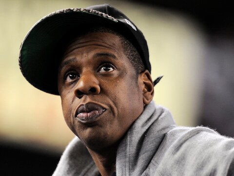 De Amerikaanse rapper Jay-Z.