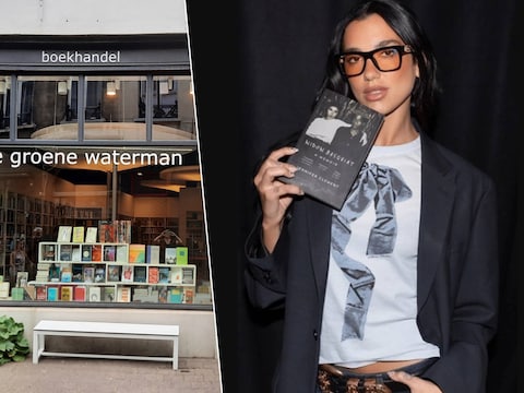 Boekenwurm Dua Lipa tipt De Groene Waterman in Antwerpen.