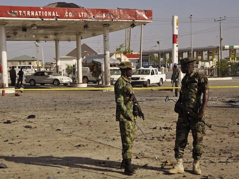 De zelfmoordaanslag volgt op een reeks van aanslagen door islamitische terroristen in het noordoosten van Nigeria.