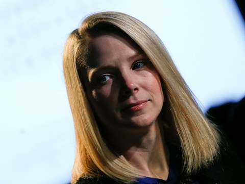 Marissa Mayer, CEO van internetbedrijf Yahoo.