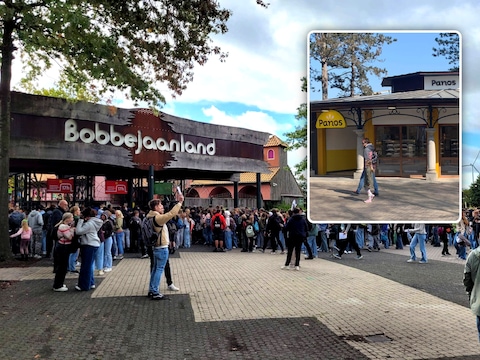 Het incident deed zich maandag voor in de Panos (inzet) in Bobbejaanland.