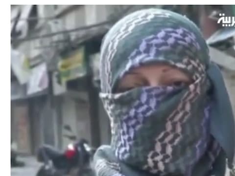 Deze Russische vecht mee met het Free Syrian Army tegen de troepen van Assad.