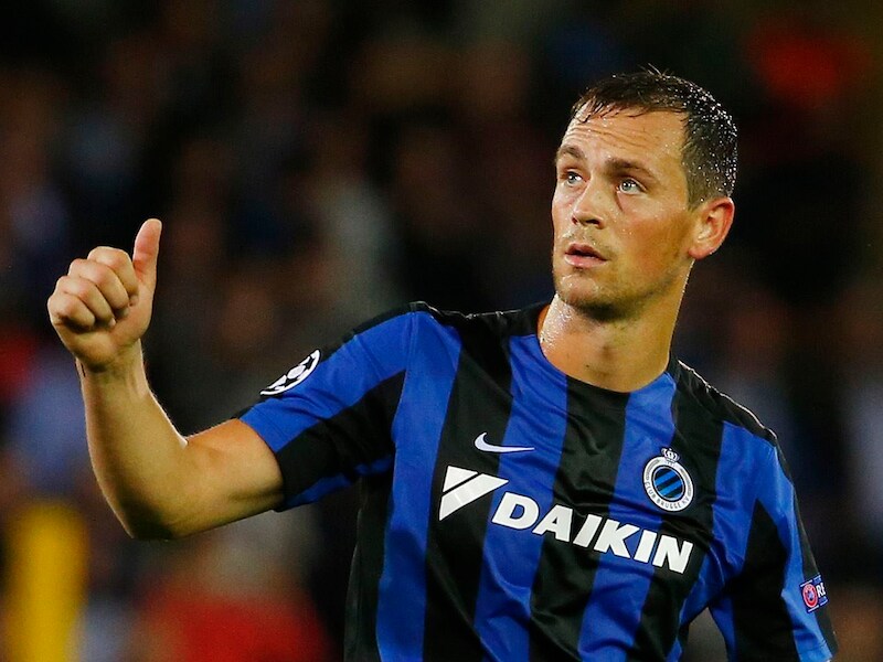 De Sutter, hier op een archiefbeeld in het truitje van Club Brugge.