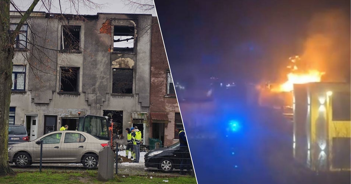 Nachtelijke brand legt leegstaand huis in de as in Deurne: “Vermiste man onder het puin teruggevonde
