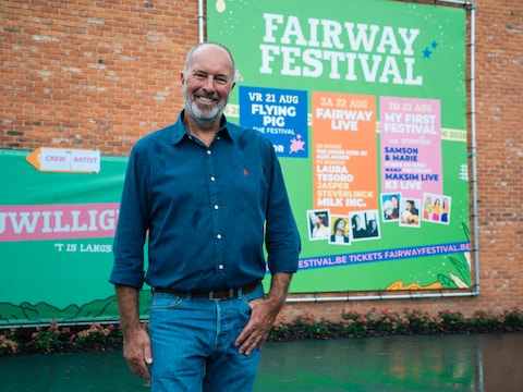 Luc Feremans, oprichter van het Fairway Festival, is helemaal klaar voor de editie van dit weekend.