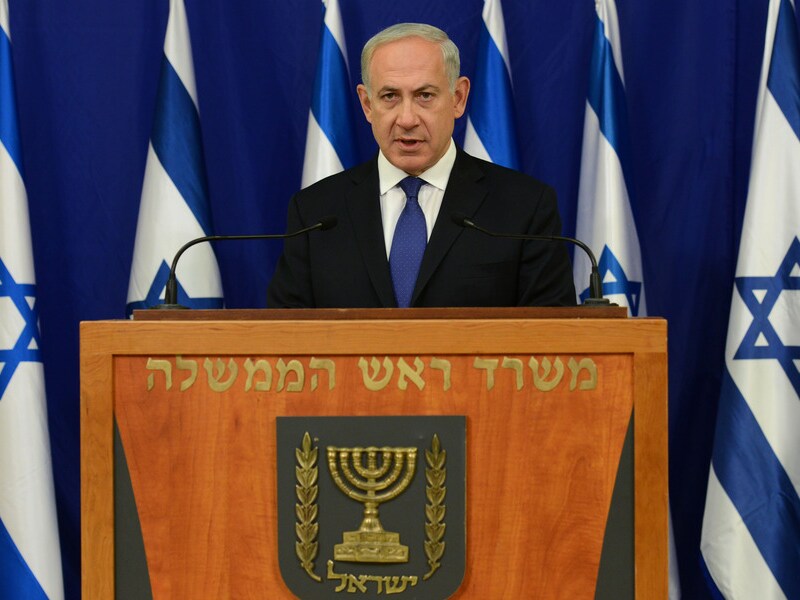 Benjamin Netanyahu.