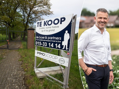 Lode Ceyssens, voorzitter van de Boerenbond, pleit voor een fermettetaks voor wie in een hoeve gaat wonen. 