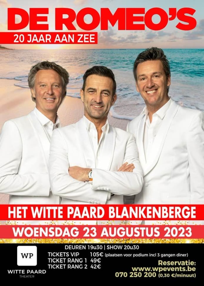 De Romeo's vieren 20ste verjaardag in Het Witte Paard | Blankenberge ...