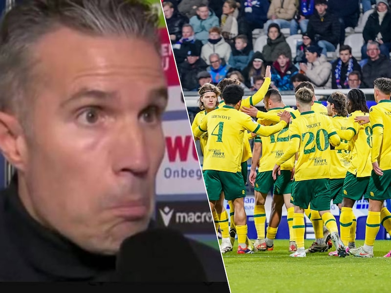 “Dit is echt schandalig!”: Heerenveen-coach Robin van Persie woest nadat tegenstander met 12 op veld staat... en even later scoort