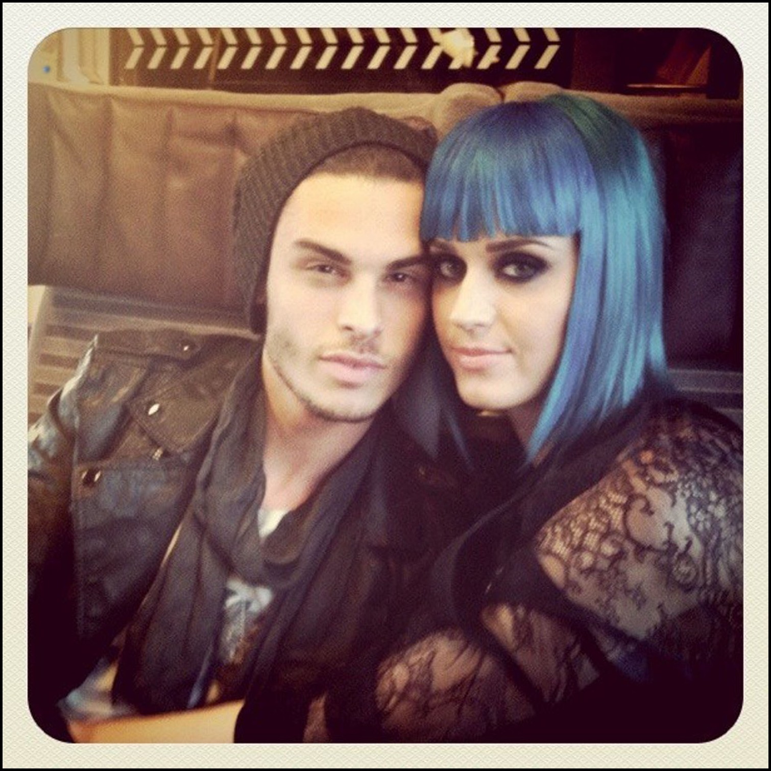 Baptiste Giabiconi en Katy Perry.