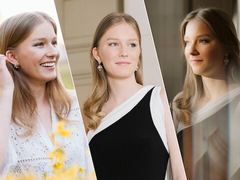 Drie nieuwe foto’s van de jarige Eléonore.