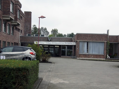 Bij lokaal dienstencentrum TerHarte is de dienstverlening verstoord door een waterlek.