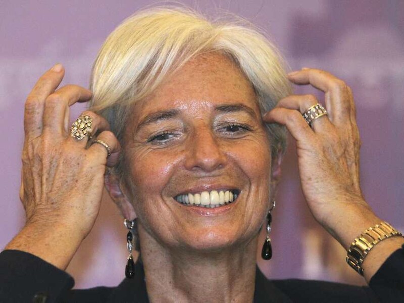 Christine Lagarde.