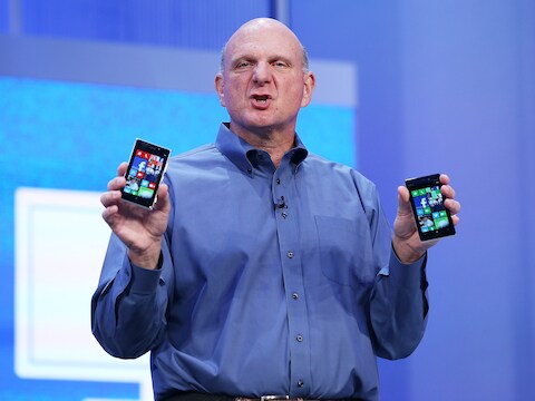Microsoft-CEO Steve Ballmer.