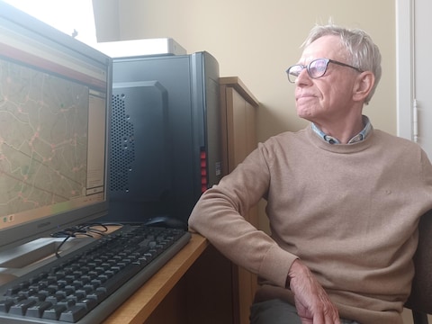 Daniël Declerck is peter van het fietsknooppuntennetwerk en gebruikt zelf graag de online routeplanner.