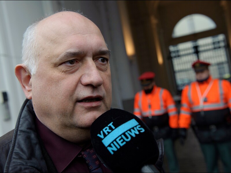 Rudy De Leeuw, voorzitter van de socialistische vakbond.