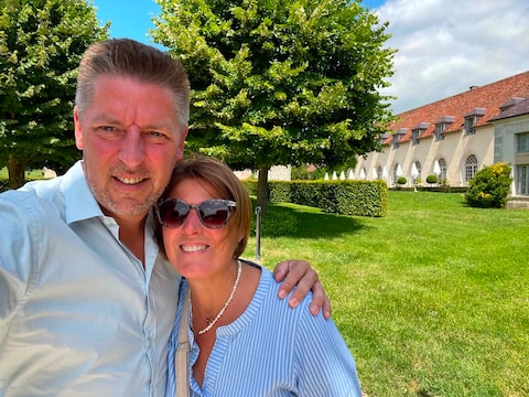 Tina Joos, partner van Kris Poelaert