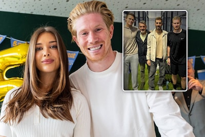 Ook tussen de vrouwen klikt het: Kevin De Bruyne en Napoli-ploegmaat wonen padelmatch van hun partners bij