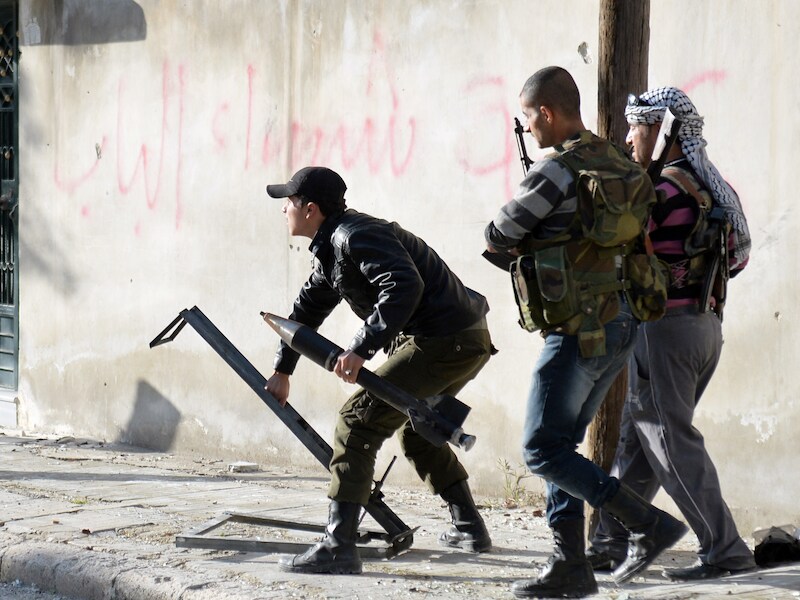 Rebellen in Syrië.