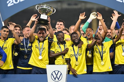 “Hierop kunnen we voortbouwen”: Nicolò Tresoldi onthoudt vooral de positieve punten van Club Brugge na verloren Supercup tegen Union