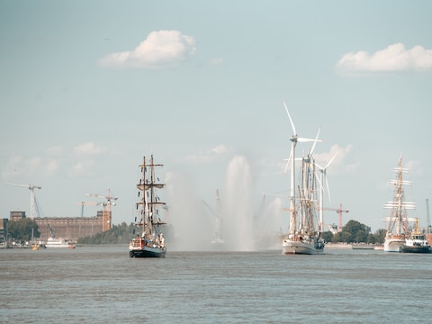 De Tall Ships zijn sinds afgelopen dinsdag niet meer in de stad.