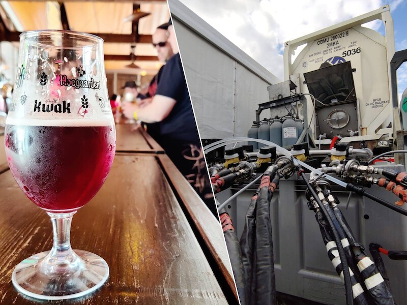 “Er ligt wel 2 kilometer aan bierleidingen onder festivalweide”: AB InBev toont hoe je 55.000 mensen non-stop koud bier kunt schenken 