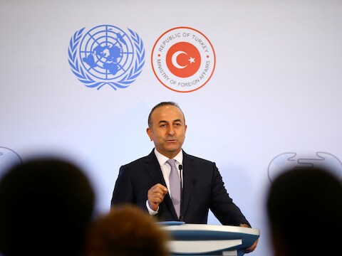 Mevlut Cavusoglu.