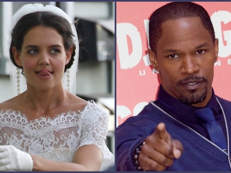 Katie Holmes en Jamie Foxx.