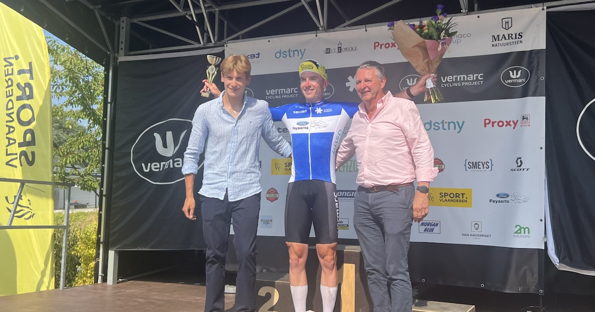 Sander Rietjens is beste Vlaams-Brabander in eigen Ronde: “Ik heb echt moeten knokken voor mijn blau