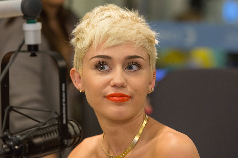 Zangeres Miley Curys.