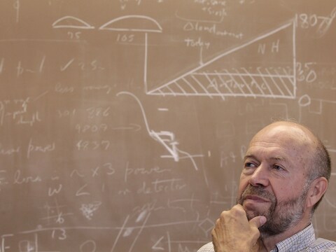 James Hansen op 2 augustus 2012 in New York.