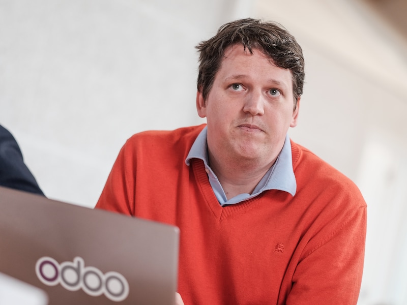 Fabien Pinckaers, CEO van softwarebedrijf Odoo, is op zijn 44ste de jongste miljardair van het land. Maar is hij daarom te benijden?