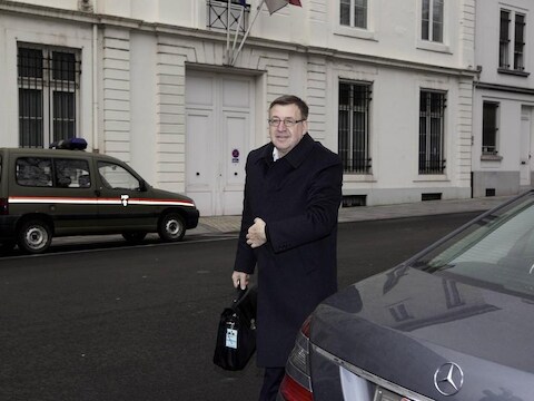 Minister van Financiën Steven Vanackere