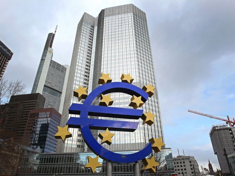 De Europese Centrale bank ik Frankfurt.