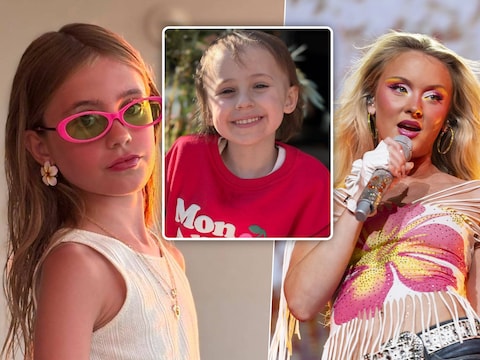 Na het verlies van zusje Inez (inzet) heeft Sia (links) één grote droom: mee op het podium mogen dansen met Zara Larsson op Pukkelpop.