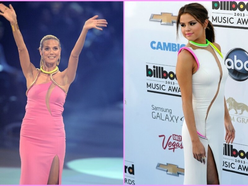 Heidi Klum en Selena Gomez.