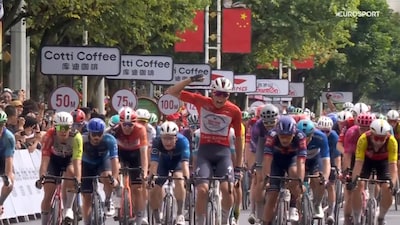 Twee op twee voor Magnier: jonge Fransman van Soudal Quick-Step wint ook tweede etappe in Ronde van Guangxi