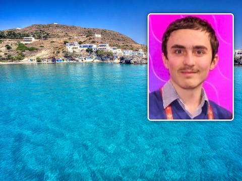 Het idyllische Kimolos, inzet: Alex McKee