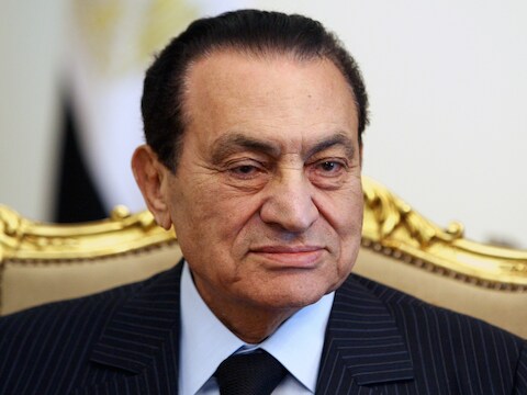 Hosni Moebarak.