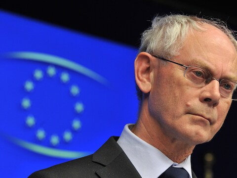 Voorzitter van de Europese Raad Van Rompuy wacht een moeilijke opdracht.