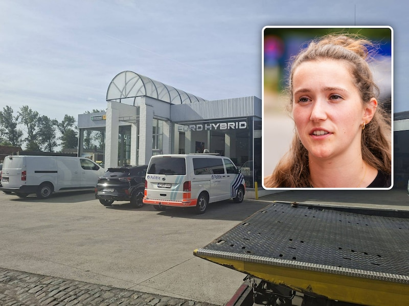 Het lichaam werd aangetroffen in garage Van de Voorde in Assenede, Inzet: Lisa De Wilde, woordvoerder van het Parket Oost-Vlaanderen. 