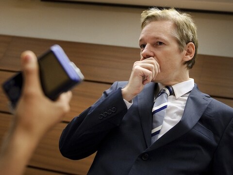 WikiLeaks-oprichter Julian Assange.