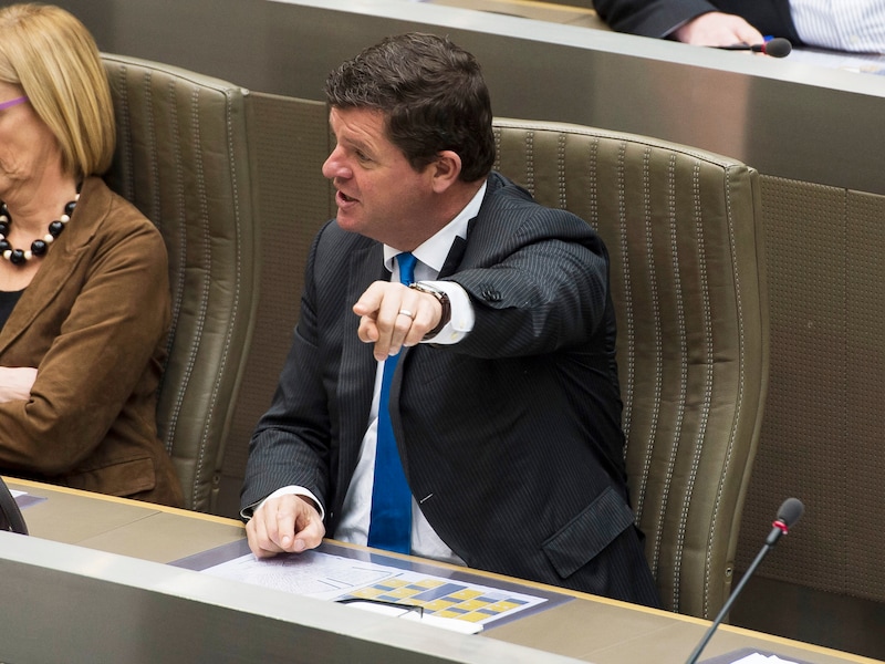 Bart Tommelien naast Marleen Vanderpoorten.