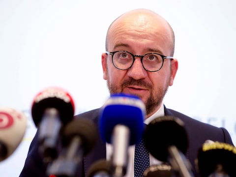 Premier Charles Michel.