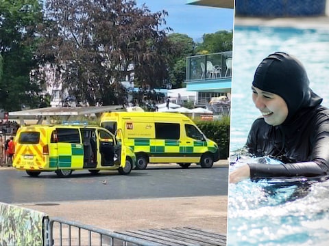 Het kindje kwam maandagnamiddag in de problemen tijdens het zwemmen. Zijn mama (niet de vrouw op de foto. Het beeld wordt hier enkel gebruikt ter illustratie) mocht het water niet in omdat ze een boerkini droeg.