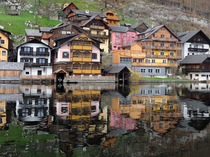 Het echte Hallstatt in Oostenrijk.