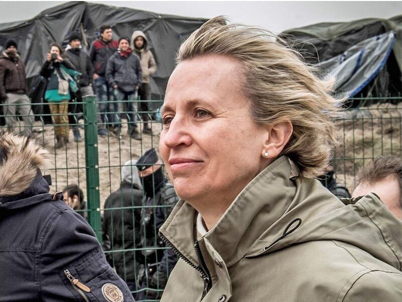 Fabienne Buccio, prefect van het departement Pas-de-Calais.