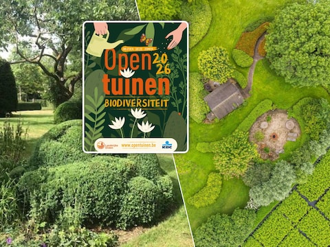 Open Tuinen in Laarne: Mispelhof / Open Tuinen in Laarne: Bremdershof / (inzet: Brochure Open Tuinen 2026)